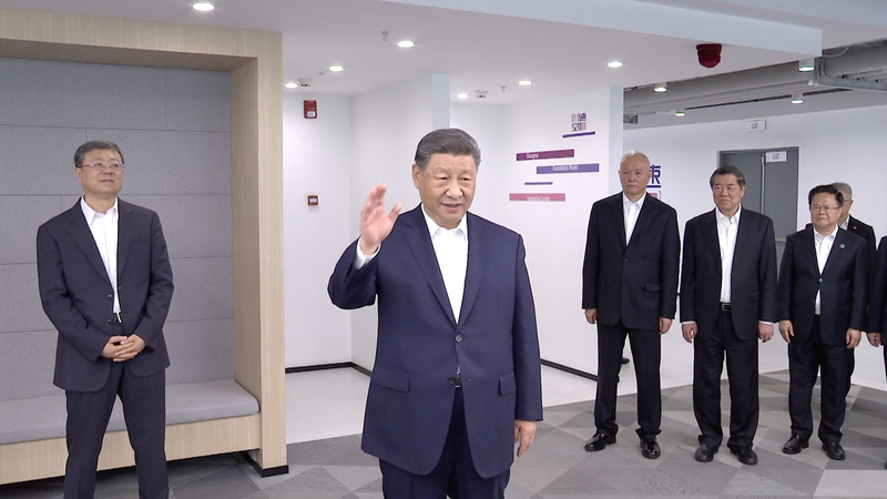 Xi_Jinping_Champions_Youth_Driven_AI_in_Shanghai_Incubator_Visit_poster - My Global News: Voices of a New Era Xi_Jinping_Champions_Youth_Driven_AI_in_Shanghai_Incubator_Visit video poster