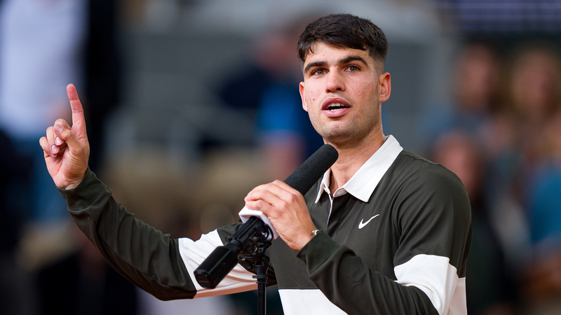 Alcaraz Serenades Roland Garros Crowd After Second-Round Win Alcaraz_Serenades_Roland_Garros_Crowd_After_Second_Round_Win