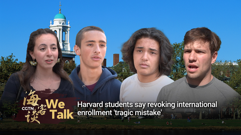 Harvard Students Decry Revoked International Enrollment as āTragic Mistakeā Harvard Students Decry Revoked International Enrollment as āTragic Mistakeā video poster