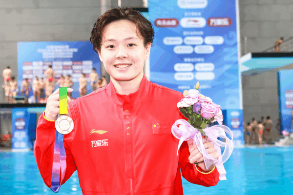 Chen Yiwen wins 3m springboard gold at Chinese mainland Nationals Chen_Yiwen_wins_3m_springboard_gold_at_Chinese_mainland_Nationals