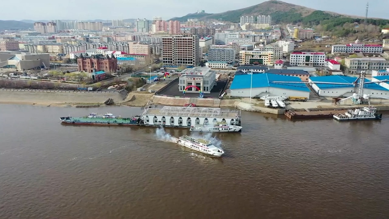 China_Russia_River_Ferry_Sets_Sail_for_2025_Summer_Season video poster