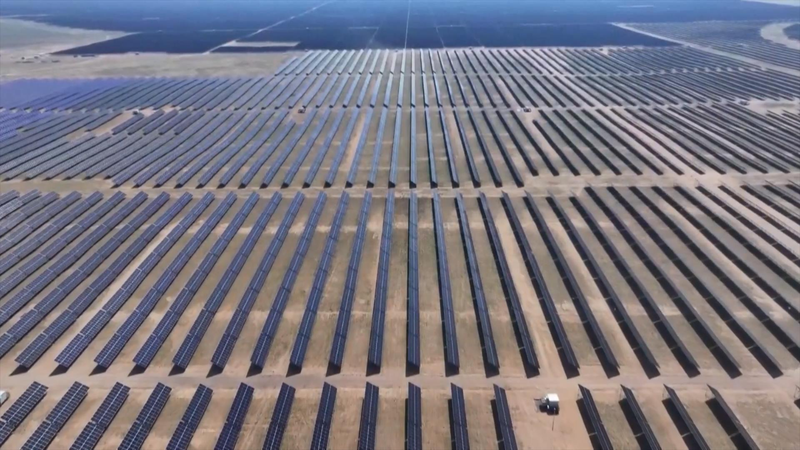 Chinese_Mainland_Debuts_First_Large_Scale_Desert_Solar_Test_Base - My Global News: Voices of a New Era Chinese_Mainland_Debuts_First_Large_Scale_Desert_Solar_Test_Base