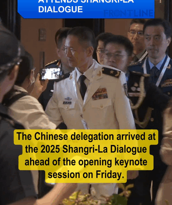 Chinese mainland delegation arrives at Shangri-La Dialogue Chinese_mainland_delegation_arrives_at_Shangri_La_Dialogue video poster