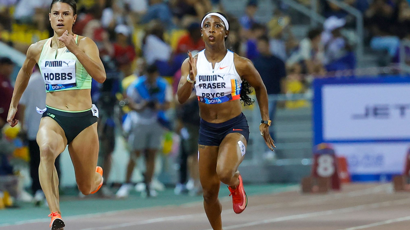Clayton Stuns Fraser-Pryce with 10.92s Win at Doha Diamond League Clayton_Stuns_Fraser_Pryce_with_10_92s_Win_at_Doha_Diamond_League