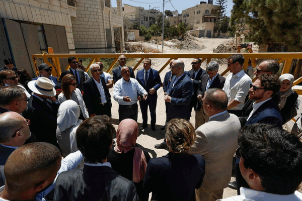 IDF Fires Warning Shots at EU Diplomats in Jenin IDF_Fires_Warning_Shots_at_EU_Diplomats_in_Jenin