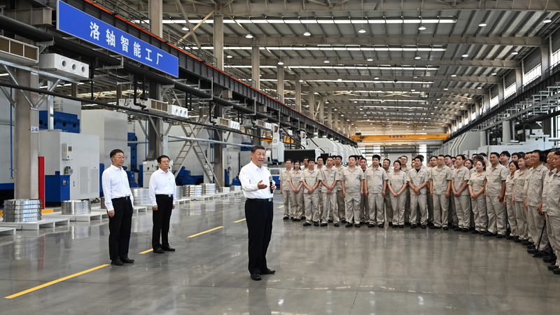 President Xi Calls for Stronger, Self-Reliant Manufacturing President_Xi_Calls_for_Stronger__Self_Reliant_Manufacturing video poster