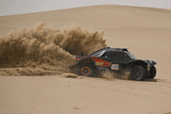 Racers Tackle Fiery Dunes in Stage Two of Taklimakan Rally Racers_Tackle_Fiery_Dunes_in_Stage_Two_of_Taklimakan_Rally video poster