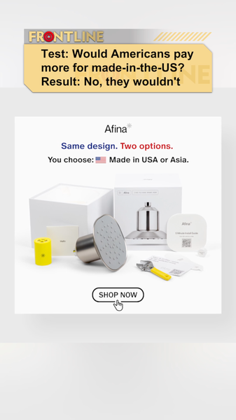 Survey Finds No Buyers for Pricier U.S.-Made Shower Head Survey_Finds_No_Buyers_for_Pricier_U_S__Made_Shower_Head video poster