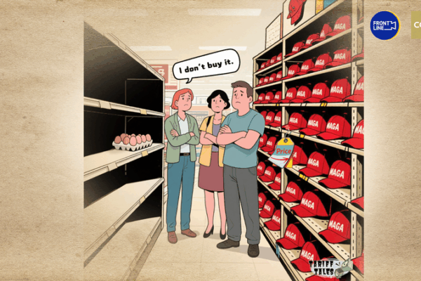 Tariff Tales: Empty Shelves and a Sea of MAGA Caps Tariff_Tales__Empty_Shelves_and_a_Sea_of_MAGA_Caps