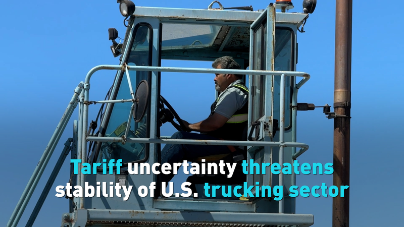 Tariff_Uncertainty_Hits_U_S__Trucking_at_Port_of_LA_poster - My Global News: Voices of a New Era Tariff_Uncertainty_Hits_U_S__Trucking_at_Port_of_LA video poster