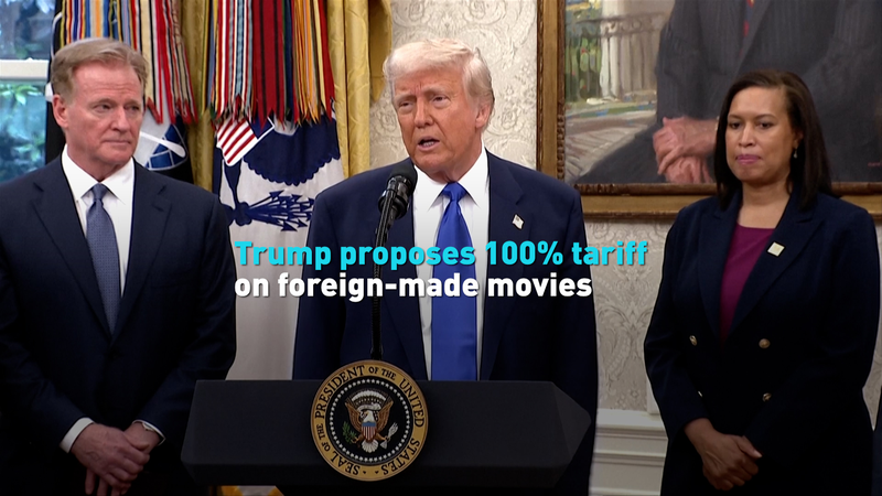 Trump_Proposes_100__Tariff_on_Foreign_Made_Movies video poster