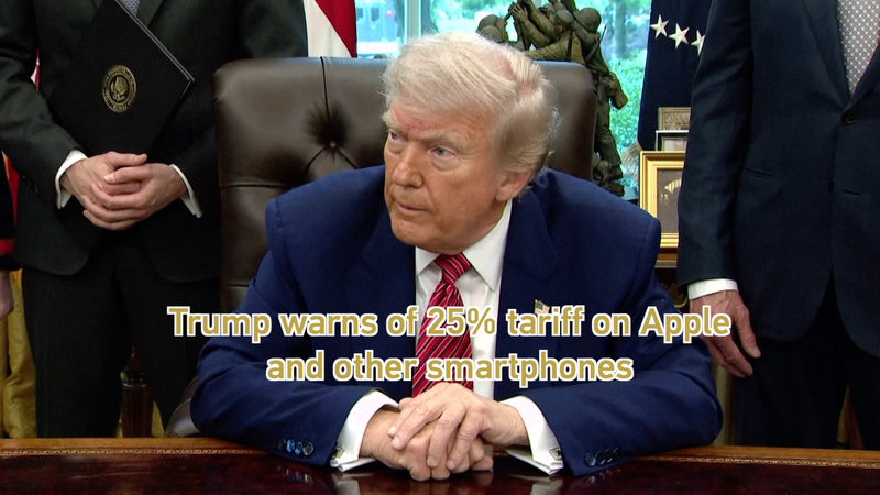 Trump_Threatens_25__Tariff_on_Apple_and_Foreign_Made_Smartphones video poster