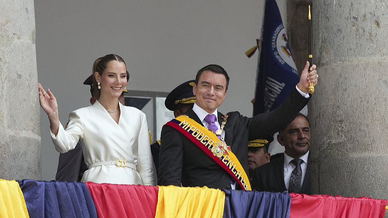China’s Special Envoy Joins Ecuador’s President Noboa Inauguration
