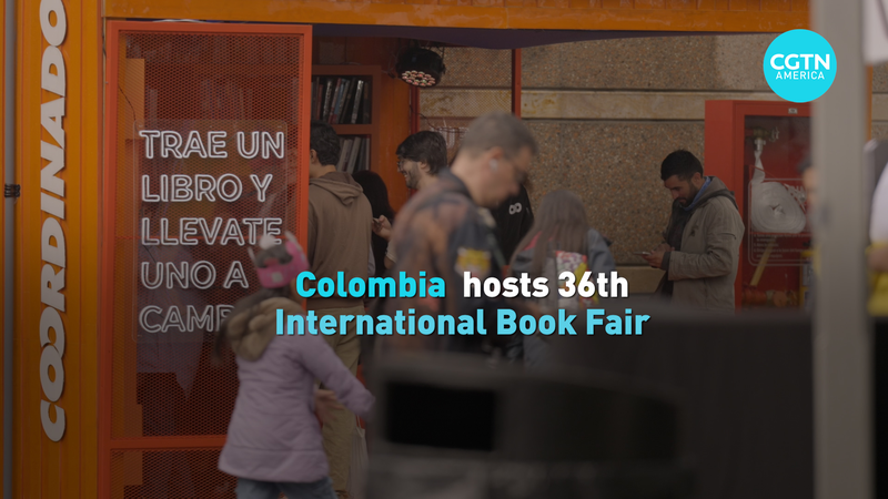 UK6263AHEB37AQYEJ2XY - My Global News: Voices of a New Era Colombia Kicks Off 36th International Book Fair in Bogotá video poster