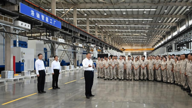VDL2RTULQ0YEC43OTQG9 - My Global News: Voices of a New Era Xi’s Henan Visit Sparks Modern Industrial Leap