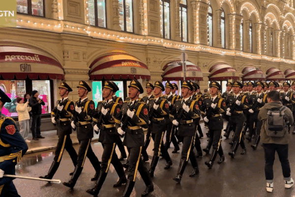 Chinese PLA Honor Guard Joins Moscow’s 80th WWII Victory Parade Rehearsal Chinese PLA Honor Guard Joins Moscow’s 80th WWII Victory Parade Rehearsal video poster