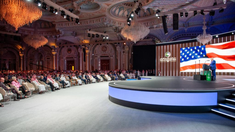 How Trump’s $2T Middle East Tour Ties to Gaza Crisis