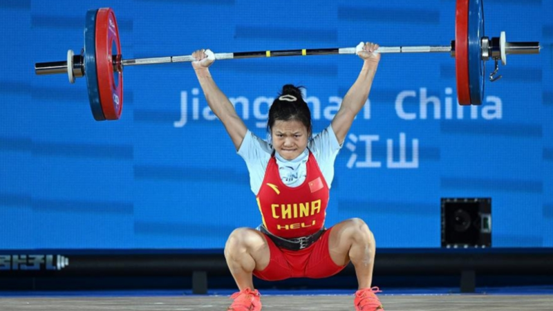 Zhao_Shatters_Snatch_Record_Twice__Claims_Triple_Gold_in_Women_s_45kg - My Global News: Voices of a New Era Zhao_Shatters_Snatch_Record_Twice__Claims_Triple_Gold_in_Women_s_45kg