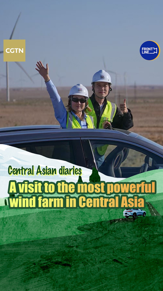0OE6VJ5D8ZXKDS89PT7B - My Global News: Voices of a New Era Inside Central Asia’s Largest Wind Farm: Powering a Sustainable Future video poster