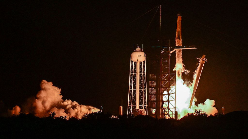 SpaceX’s Crew Dragon Ax-4 Launches International Crew to ISS