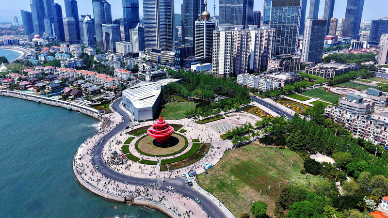 Exploring Qingdao’s May Fourth Square: A Spiraling Tribute by the Sea video poster