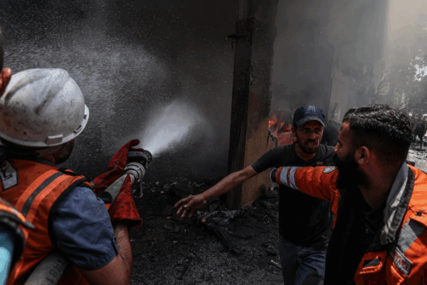 36 Killed Near Rafah Aid Center as Tensions Flare in Gaza 36_Killed_Near_Rafah_Aid_Center_as_Tensions_Flare_in_Gaza
