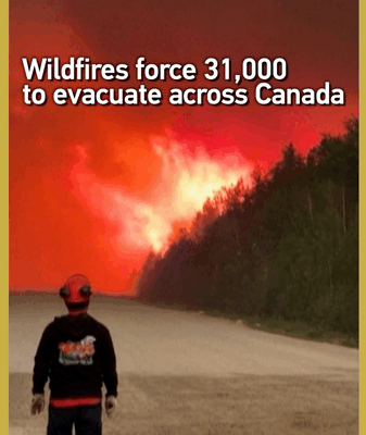 Canada’s Wildfires Force 31,000 to Evacuate as 200+ Blazes Rage Canada_s_Wildfires_Force_31_000_to_Evacuate_as_200__Blazes_Rage video poster