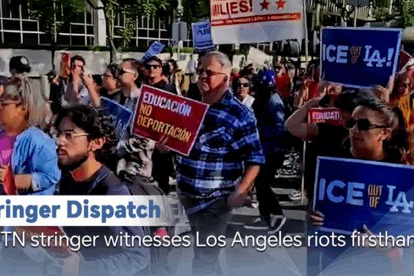 LA Erupts as Thousands Protest Trump’s National Guard Deployment LA Erupts as Thousands Protest Trump’s National Guard Deployment video poster