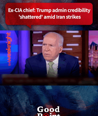 Ex-CIA Chief John Brennan Says Trump Admin Credibility ‘Shattered’ Over Iran Strikes Ex_CIA_Chief_John_Brennan_Says_Trump_Admin_Credibility__Shattered__Over_Iran_Strikes video poster