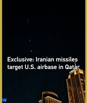 Iranian Missiles Intercepted Over U.S. Airbase in Qatar Iranian_Missiles_Intercepted_Over_U_S__Airbase_in_Qatar video poster