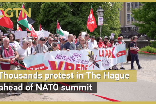 Mass Protests Erupt in The Hague Ahead of NATO Summit Mass_Protests_Erupt_in_The_Hague_Ahead_of_NATO_Summit video poster
