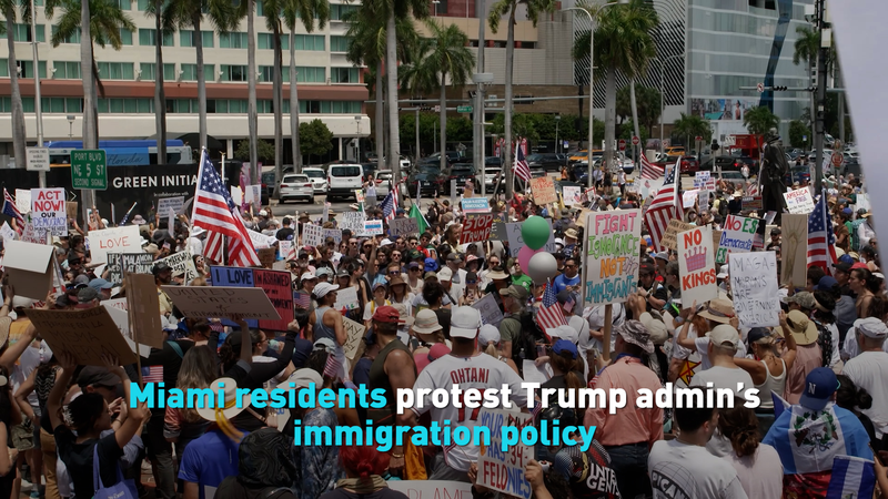 Miami Residents Rally Against Immigration Policy Miami_Residents_Rally_Against_Immigration_Policy video poster