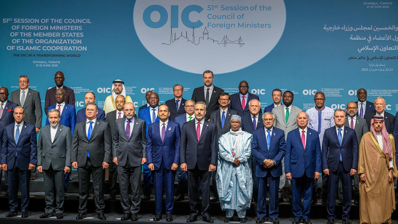 OIC_Foreign_Ministers_Meet_in_Istanbul_Amid_Israel_Iran_Tensions