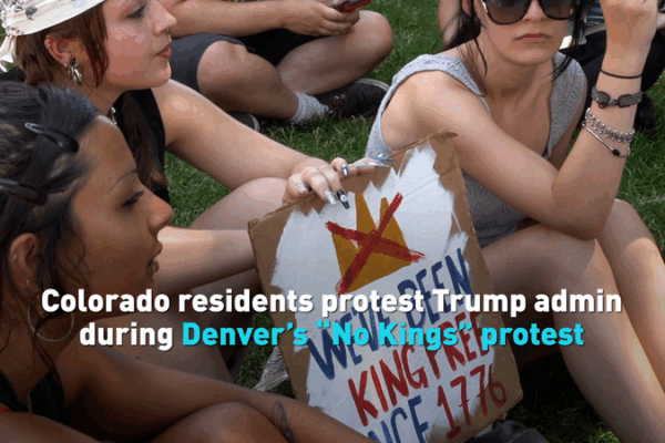 Denver’s ‘No Kings’ Protest Draws Thousands Against Immigration Crackdown Denver’s 'No Kings' Protest Draws Thousands Against Immigration Crackdown video poster