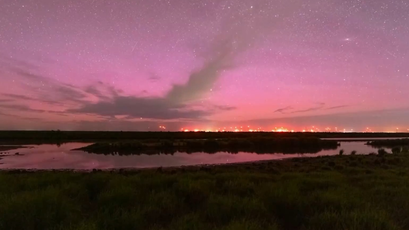 Rare Pink and Purple Aurora Lights Up Heilongjiang Skies Rare_Pink_and_Purple_Aurora_Lights_Up_Heilongjiang_Skies