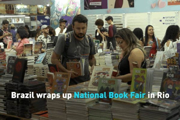 Rio Wraps Up Innovative National Book Fair as UNESCO World Book Capital Rio_Wraps_Up_Innovative_National_Book_Fair_as_UNESCO_World_Book_Capital video poster
