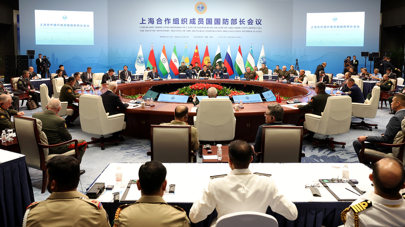 SCO_Defense_Chiefs_Unite_for_Stability_at_Qingdao_Summit
