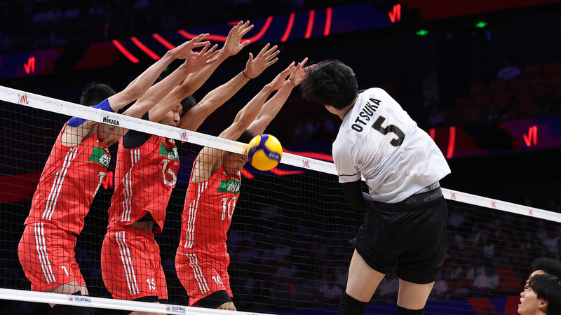 Japan Sweeps Chinese Mainland Hosts at Xi’an Volleyball Nations League