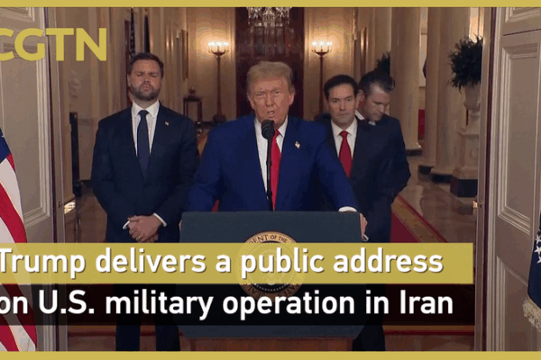 Trump Hails “Spectacular Success” in U.S. Strike on Iran Trump_Hails__Spectacular_Success__in_U_S__Strike_on_Iran video poster