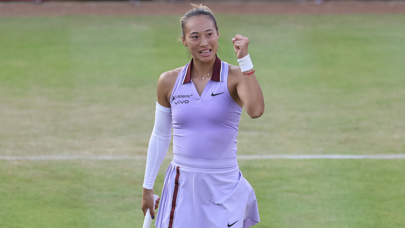 Zheng Qinwen Battles Past Kessler to Reach Queen’s Club Quarters Zheng Qinwen Battles Past Kessler to Reach Queen’s Club Quarters