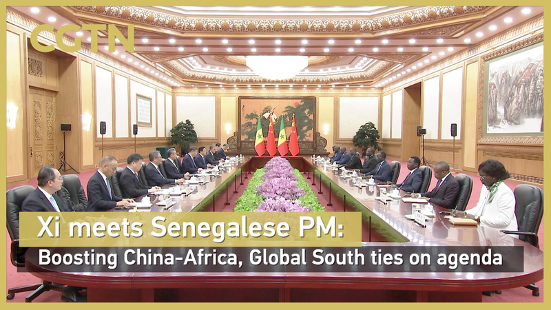Xi__Senegal_PM_Sonko_Unite_to_Boost_China_Africa_and_Global_South_Ties_poster - My Global News: Voices of a New Era Xi__Senegal_PM_Sonko_Unite_to_Boost_China_Africa_and_Global_South_Ties video poster