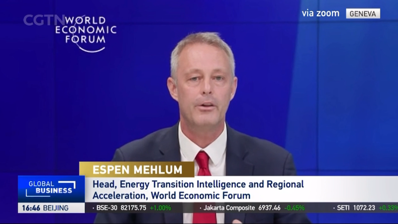 Chinese mainland Tops Emerging Markets in Energy Transition – WEF video poster