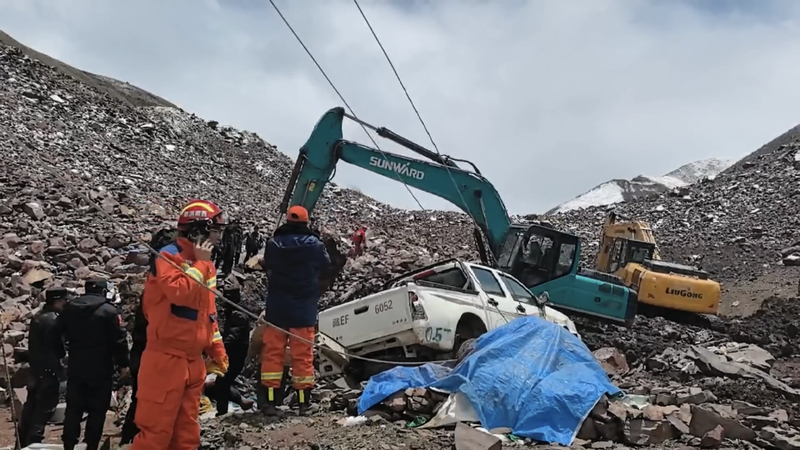 Landslide in Xizang’s Qamdo: Three Dead, Seven Missing Landslide in Xizang’s Qamdo: Three Dead, Seven Missing video poster