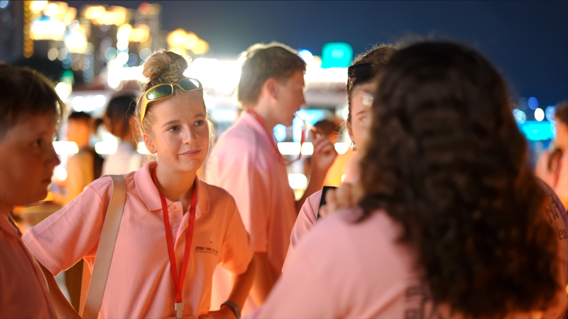 American Choirs Light Up Fuzhou’s Minjiang River Night video poster
