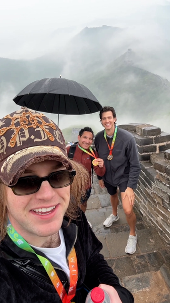 American Vlogger’s Epic First Climb of the Great Wall with Friends American_Vlogger_s_Epic_First_Climb_of_the_Great_Wall_with_Friends video poster