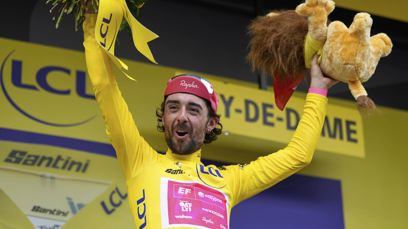 Ben Healy Claims Yellow Jersey After Gritty Stage 10 at Tour de France Ben_Healy_Claims_Yellow_Jersey_After_Gritty_Stage_10_at_Tour_de_France