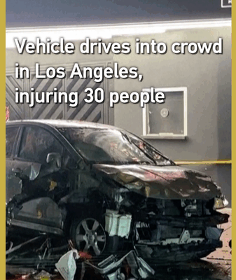 Car Rams into Hollywood Crowd: 30 Injured in Early Morning Chaos Car_Rams_into_Hollywood_Crowd__30_Injured_in_Early_Morning_Chaos video poster