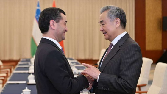 China, Uzbekistan Forge Strategic Partnership at Tianjin Summit China__Uzbekistan_Forge_Strategic_Partnership_at_Tianjin_Summit