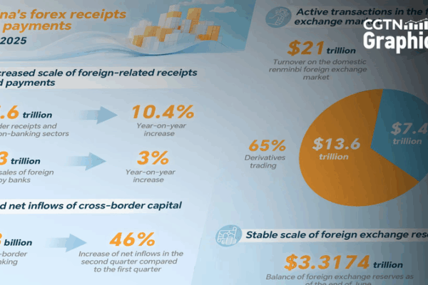 Chinese mainland logs $127.3B cross-border capital inflows in H1 2025 Chinese_mainland_logs__127_3B_cross_border_capital_inflows_in_H1_2025