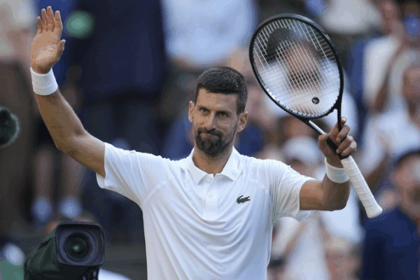 Djokovic Powers into Record 14th Wimbledon Semifinal After Dramatic Fall Djokovic_Powers_into_Record_14th_Wimbledon_Semifinal_After_Dramatic_Fall